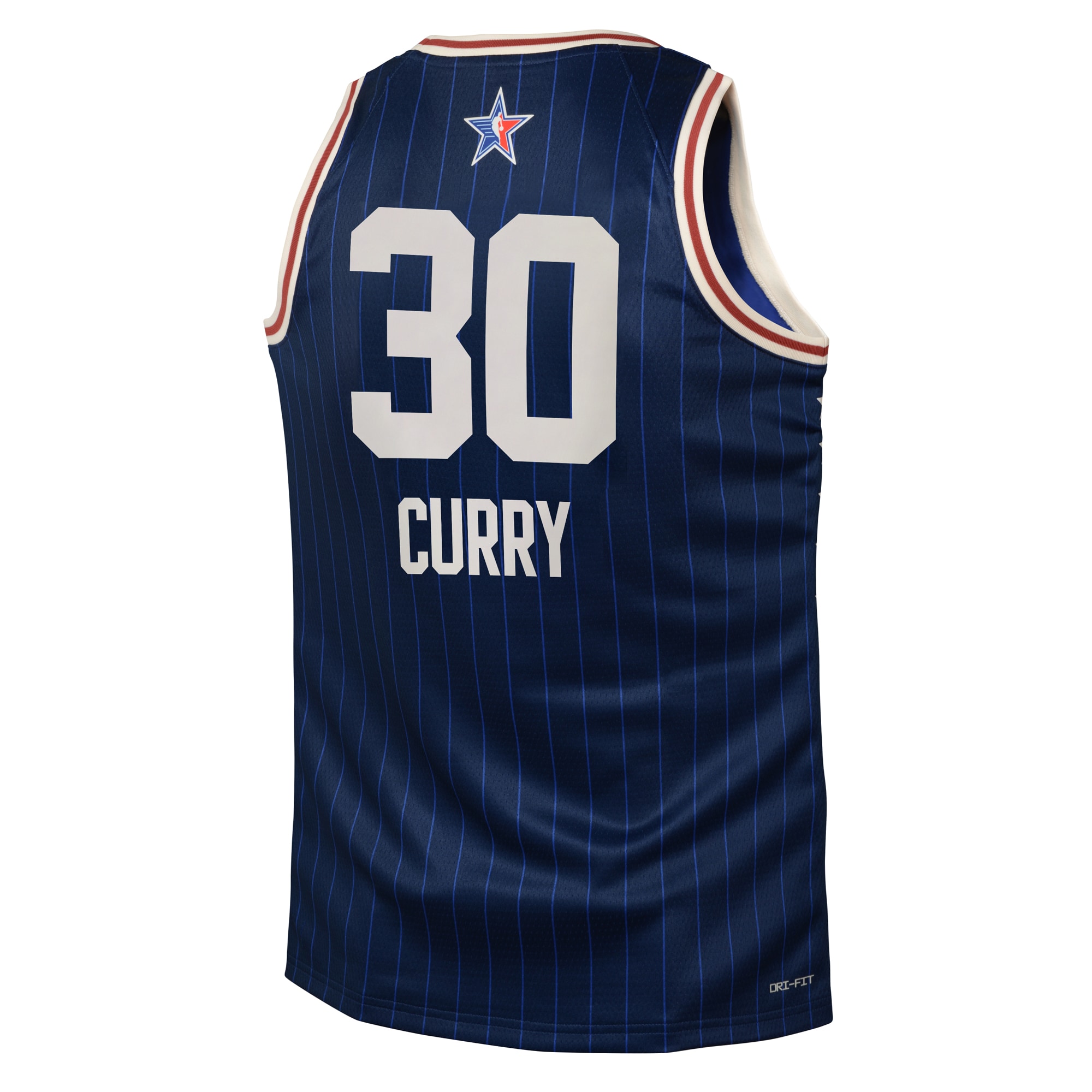 [NJP] Stephen Curry #30 Youth 2024 NBA All-Star Game Swingman Jersey - Navy