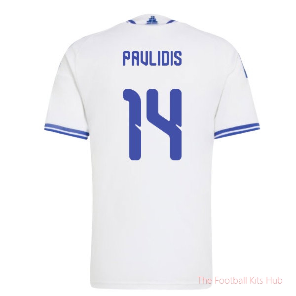 [JED] 2026/27 Greece Home Shirt (Pavlidis 14)