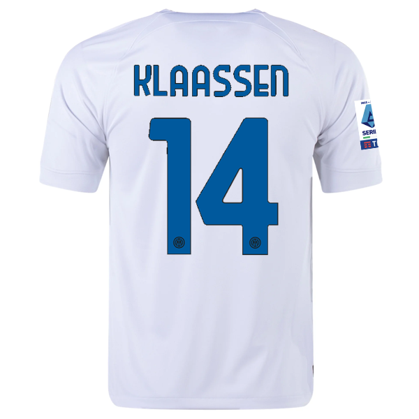 Inter Milan Klaassen 2023-2024 UCL Away Jersey – Authentic Shirt