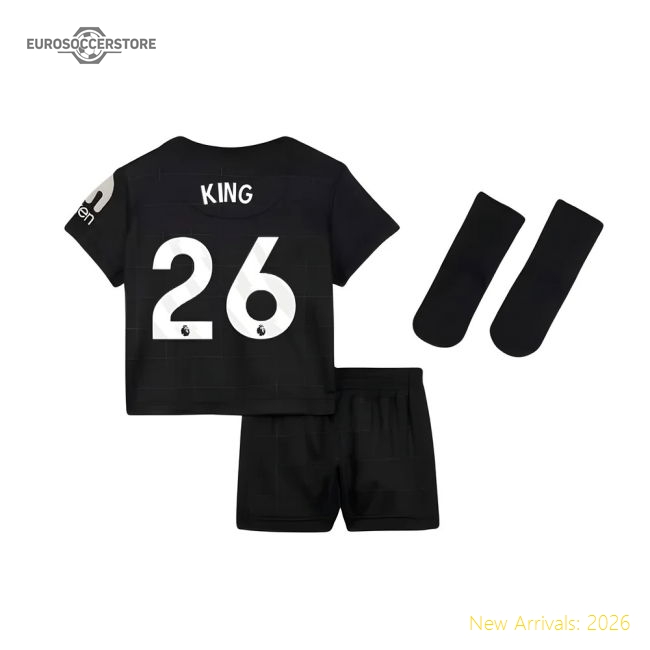 Authentic 2025-2026 Tottenham Away Baby Kit (king 26) - Premium