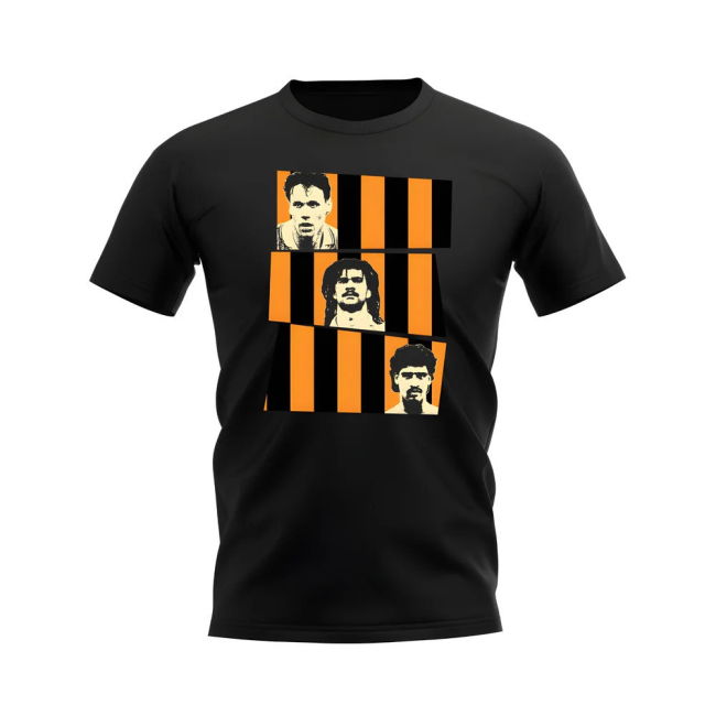 Van Basten Gullit Rijkaard Holland T-Shirt (Black) Performance