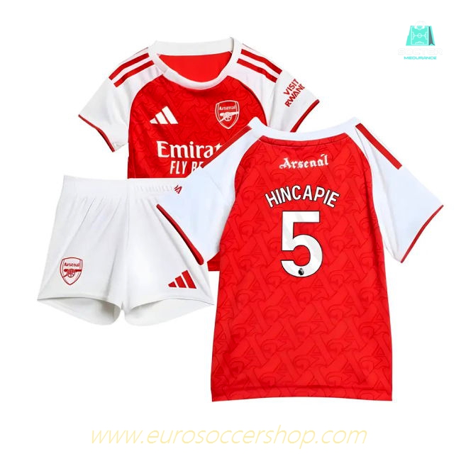 2025-2026 Arsenal Home Baby Kit (Hincapie 5)