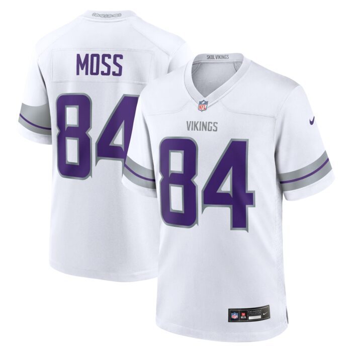 None Men's Record-Breaker MIN Vikings Genuine Jersey Game Day Wear