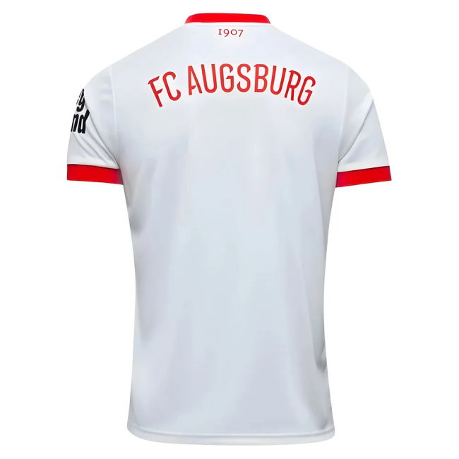 2025-2026 FC Augsburg Home Shirt UV Protection Reinforced Seams