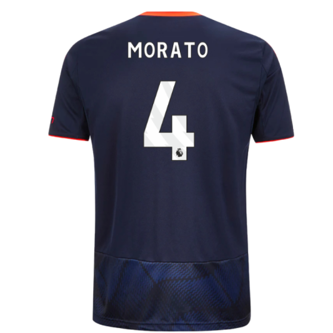 Men's 2025-2026 Nottingham Forest Third Shirt (Morato 4)