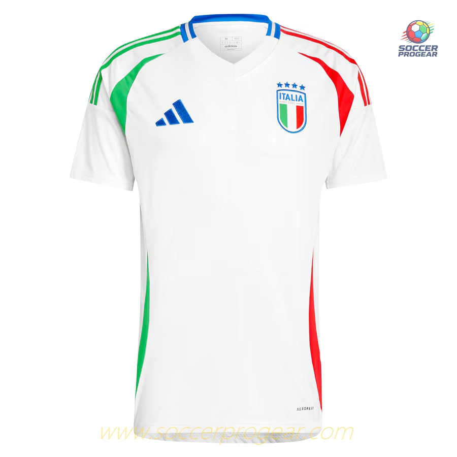 Italy Away Soccer Shirt 2024-2025 Season