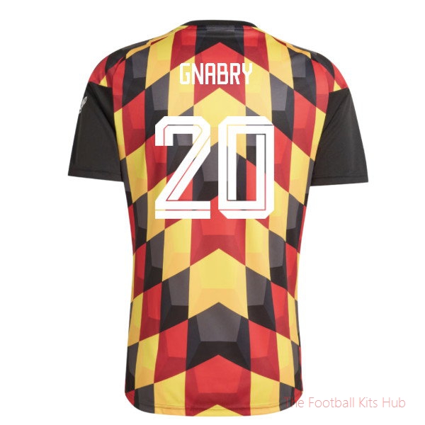 Fan Edition Pro Germany 2026-2027 Home Pre-Match Shirt (Gnabry 20)