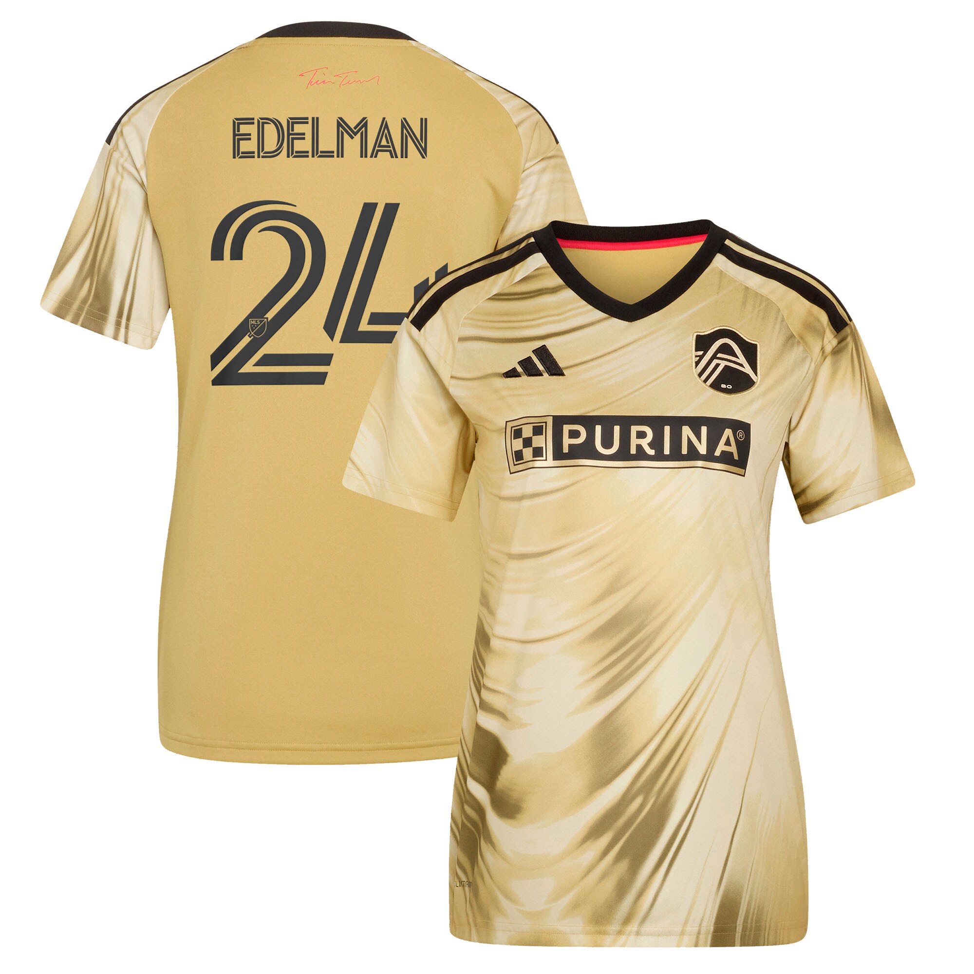[SJH] Daniel Edelman St. Louis CITY SC Women's 2026 The Tina Turner Kit Replica Jersey - Yellow