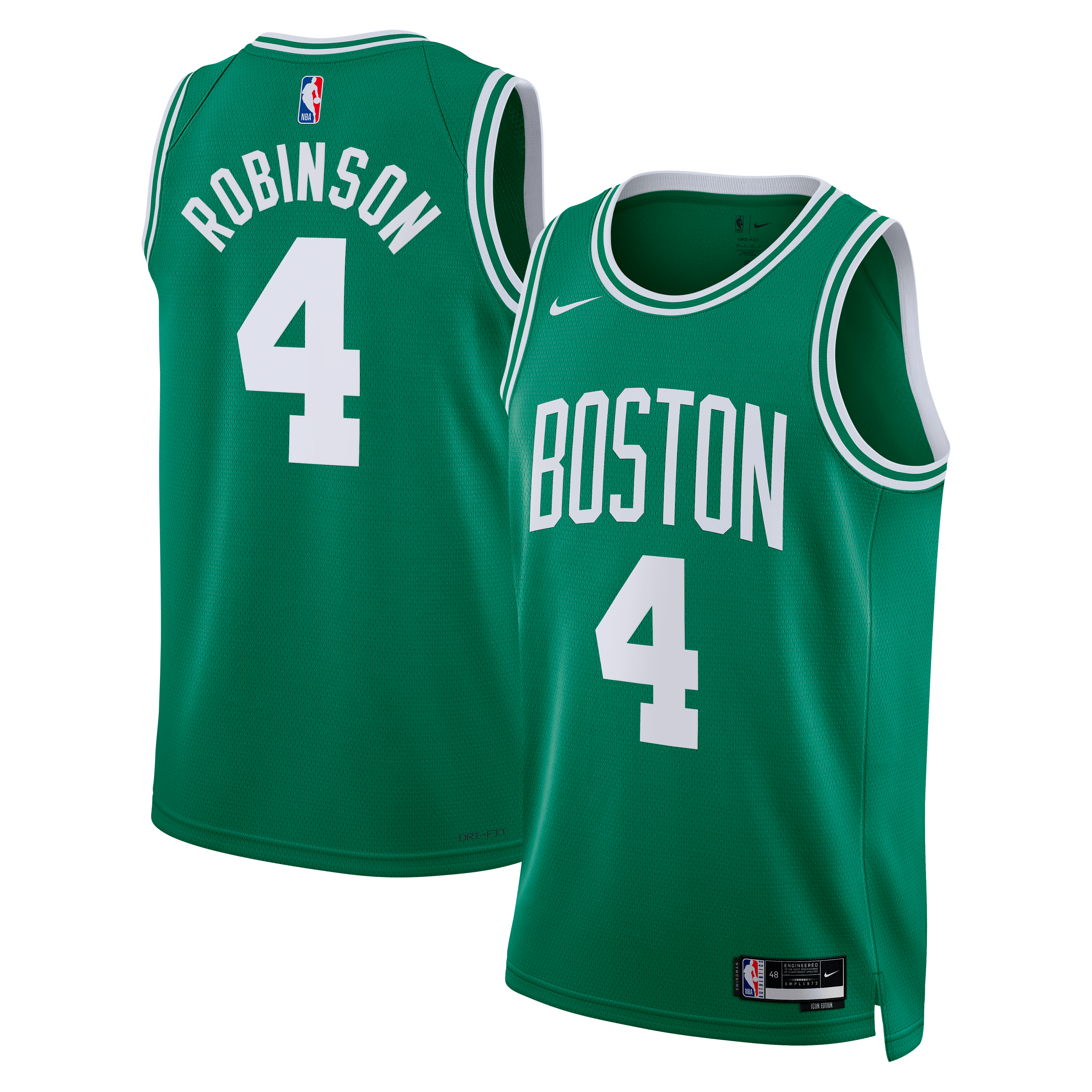 [SJH] Mitchell Robinson Boston Celtics Unisex Swingman Jersey - Icon Edition - Kelly Green