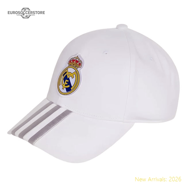 2025-2026 Real Madrid Baseball Cap (White)