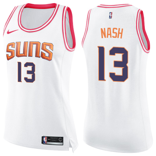 White PHX Phoenix Suns #13 Nike Game-Day Jersey Premium Quality