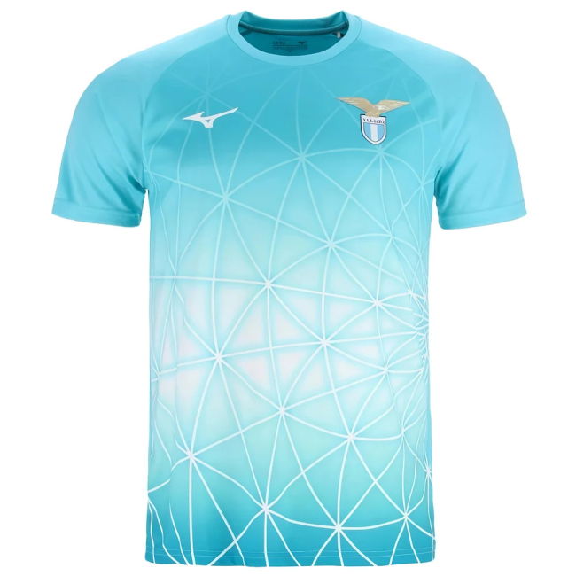 2025-2026 Lazio Shirt (Azure Blue) Quick Dry Lightweight