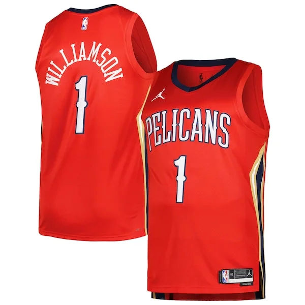High-Quality Zion Williamson NOP NBA Swingman Jersey - Fan Favorite