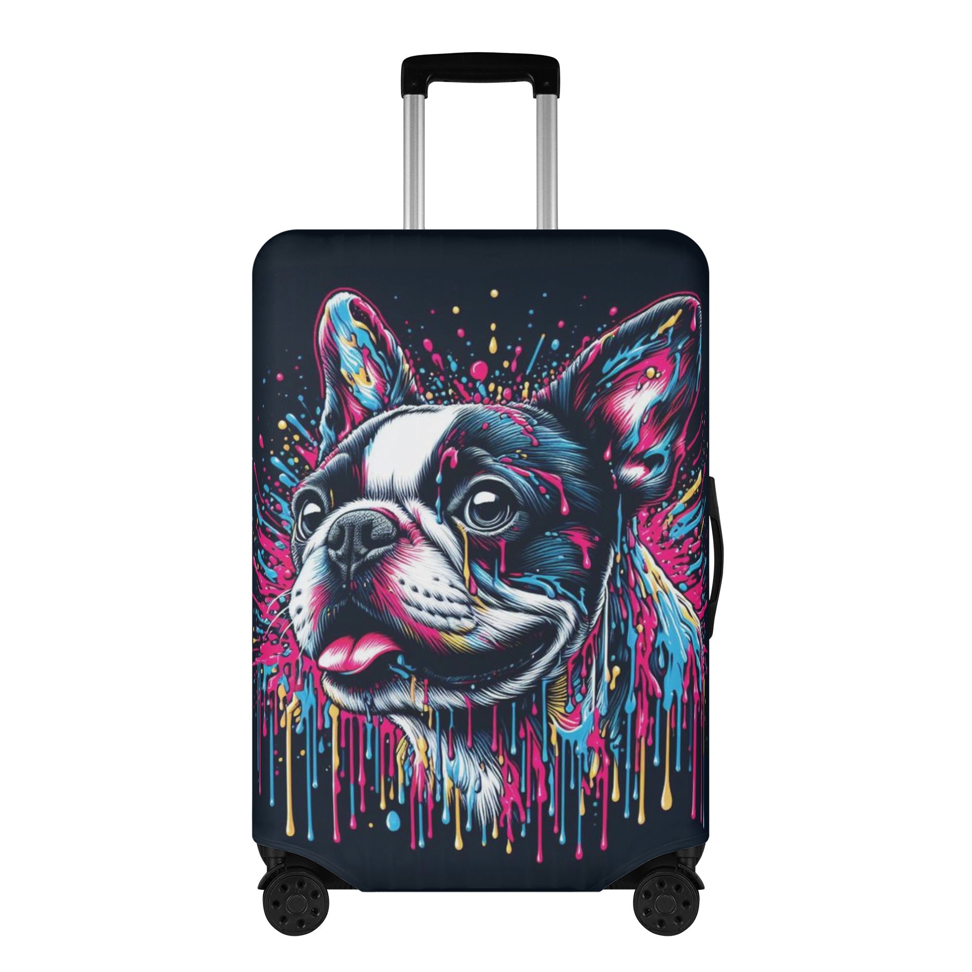 Cozy Sam - Luggage Cover For Boston Terrier Lovers for Dog Owners