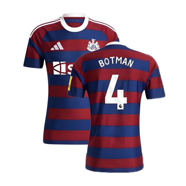 Chic Newcastle 2024-2025 Newcastle United Away Shirt (Botman 4) for...