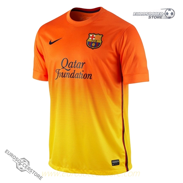 Barcelona 12-13 Season Retro Away Football Jersey