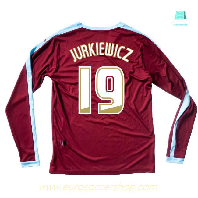 Burnley 2015-16 Long Sleeve Home Shirt ((Excellent) S) (Jurkiewicz 19)
