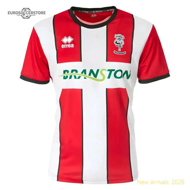 Top-grade 2022-2023 Lincoln City Home Shirt - Match Day Jersey