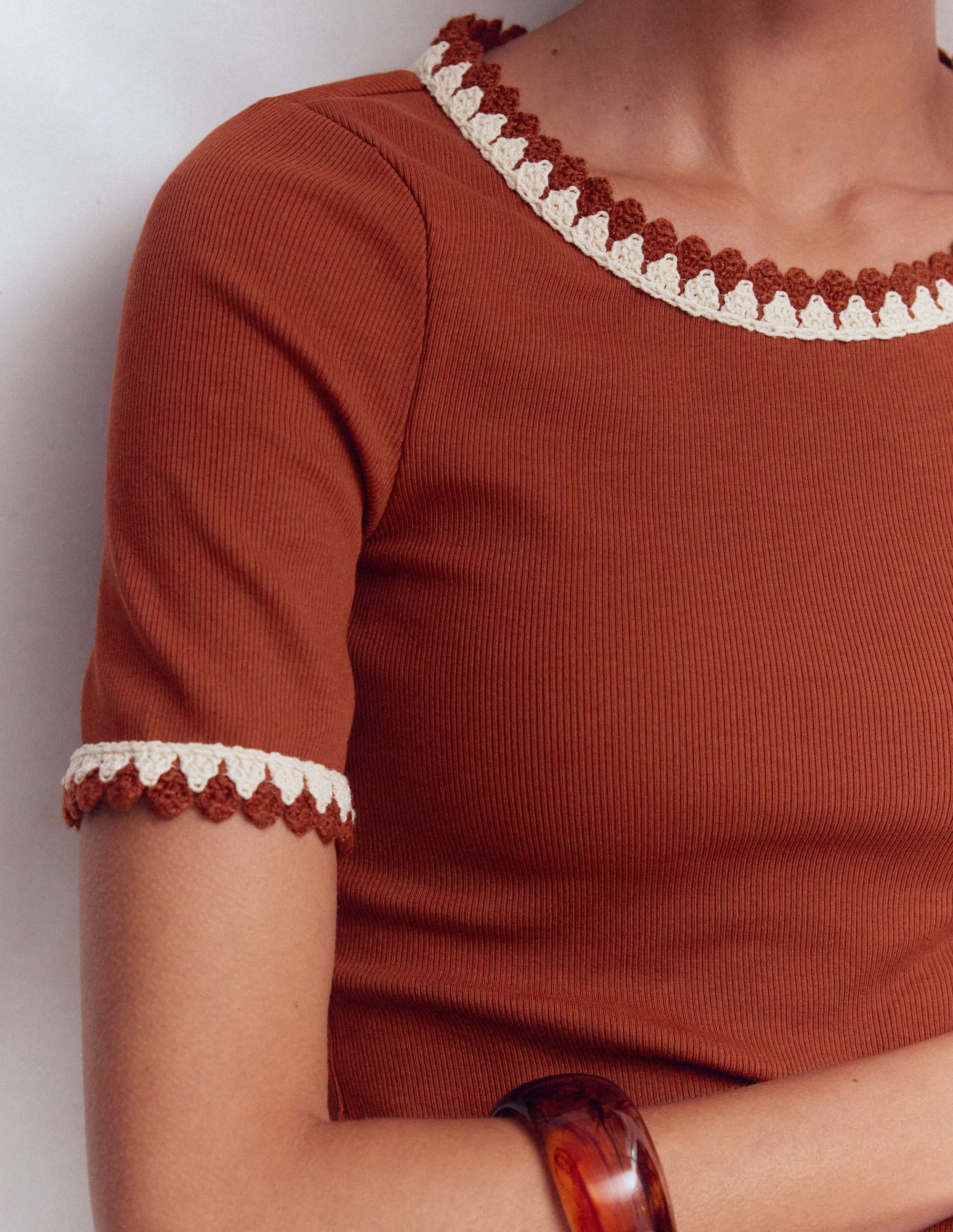 Maddie Trim Detail T-Shirt