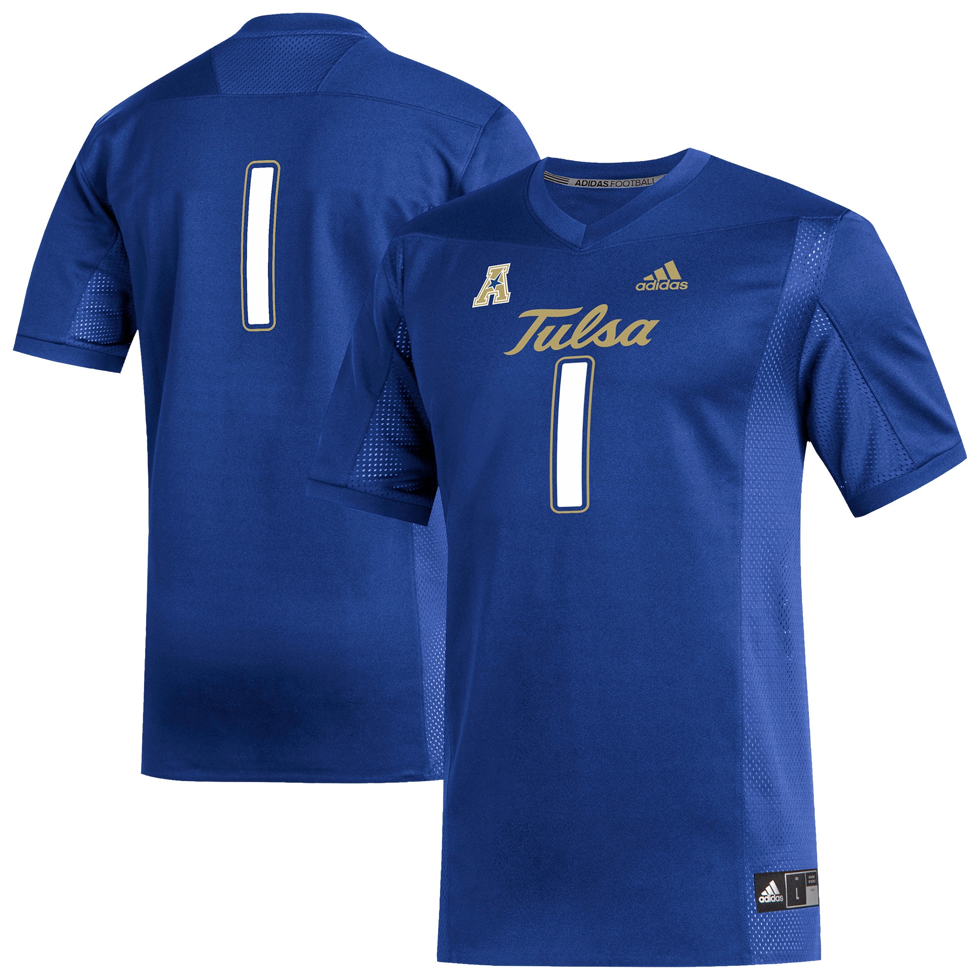 #1 Tulsa Golden Hurricane Replica 2026/2027 Football Jersey - Royal