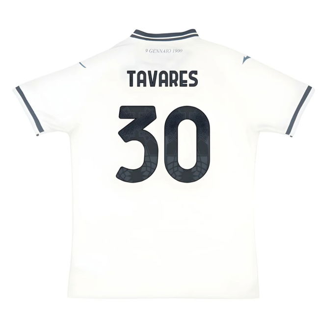 2025-2026 Lazio Away Shirt (Tavares 30)