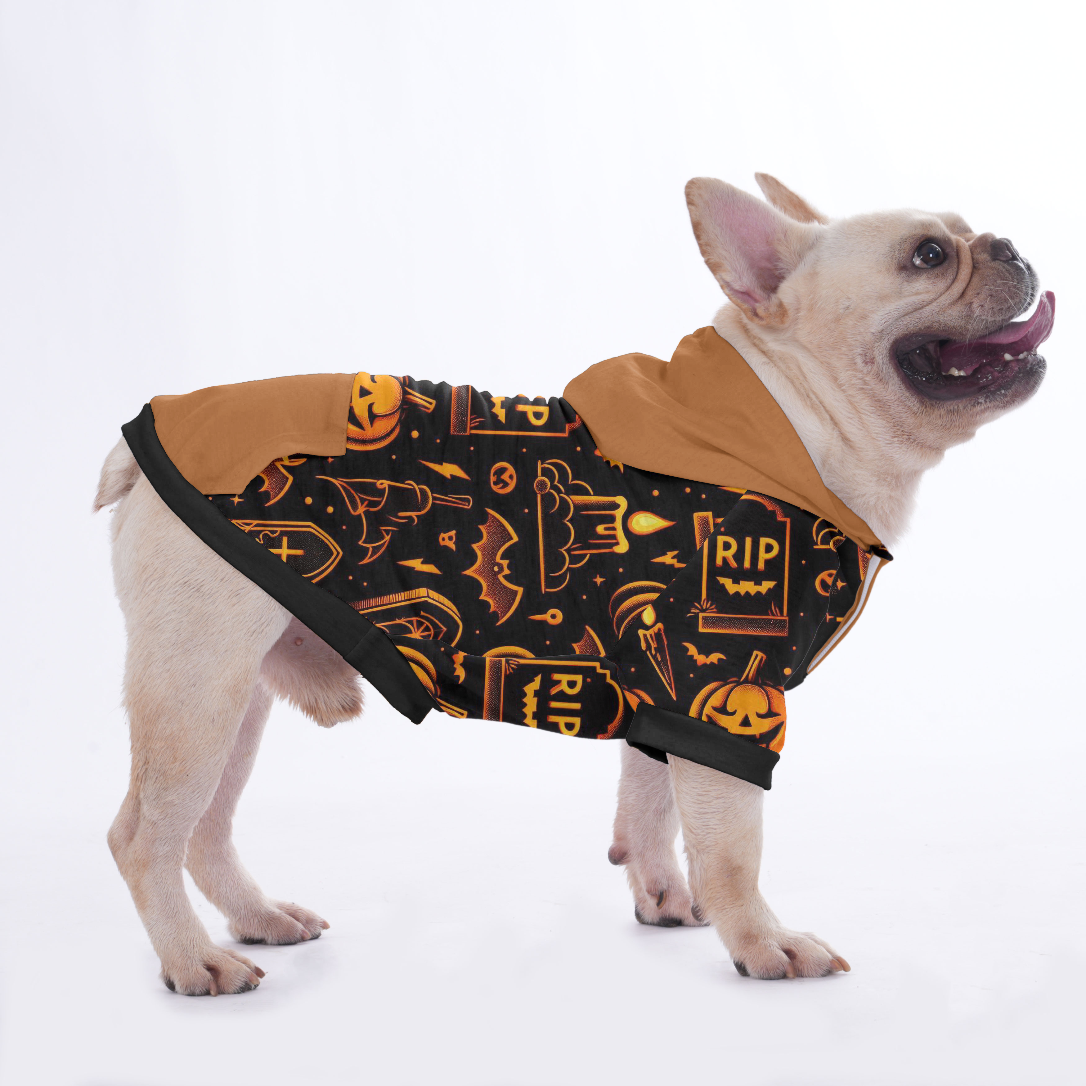 Roxie - Trendy Halloween Hoodies For French Bulldog | Frenchie Shop Original Everyday Use