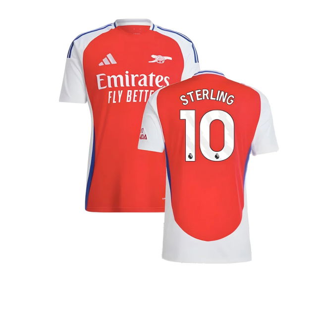 Arsenal 2024-20 Home Football Shirt Sterling (10) L M S