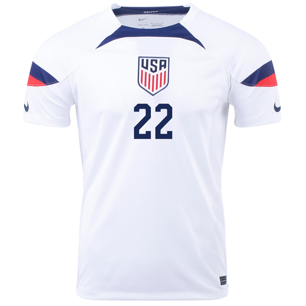 USA 2022-2023 Home Football Shirt –  Collector Edition S
