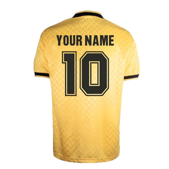1989 Man City Soccer Jerseys high quality Third Shirt - Adults