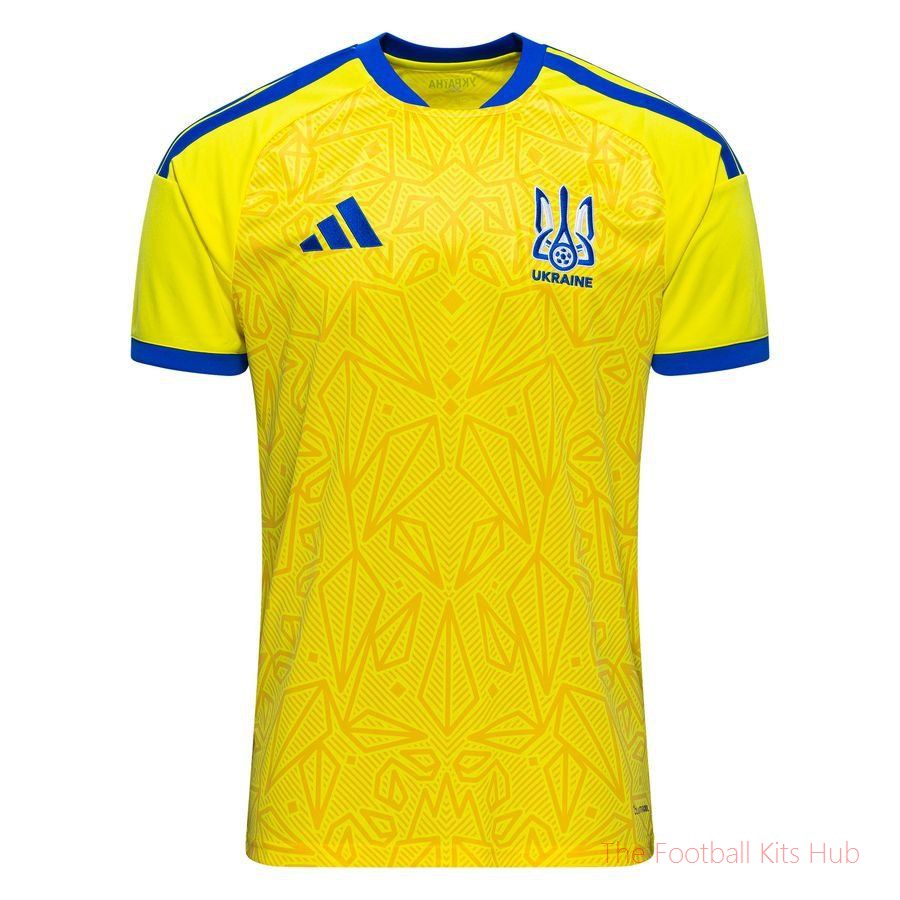 Men Ukraine Home Shirt 2026/27 UEFA Euro