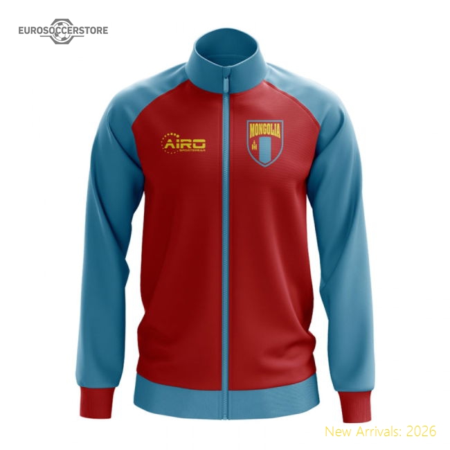 Premium-grade Mongolia Concept Football Track Jacket (red)