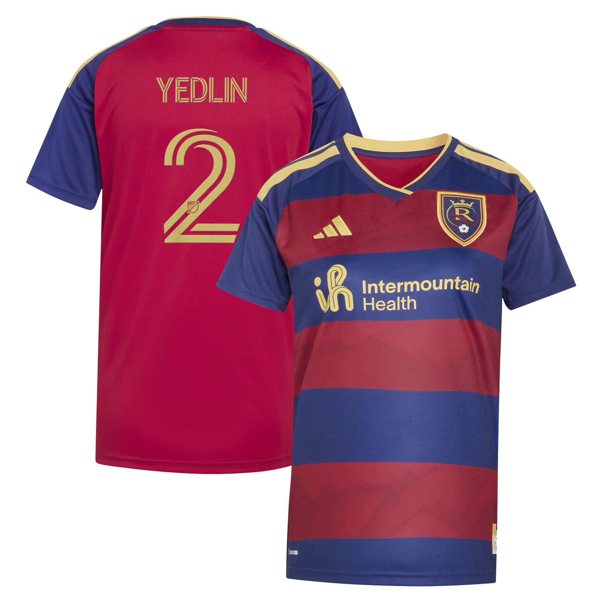 [SJH] DeAndre Yedlin Real Salt Lake Women's 2026 DNA Kit On-Field Authentic Player Jersey - Red