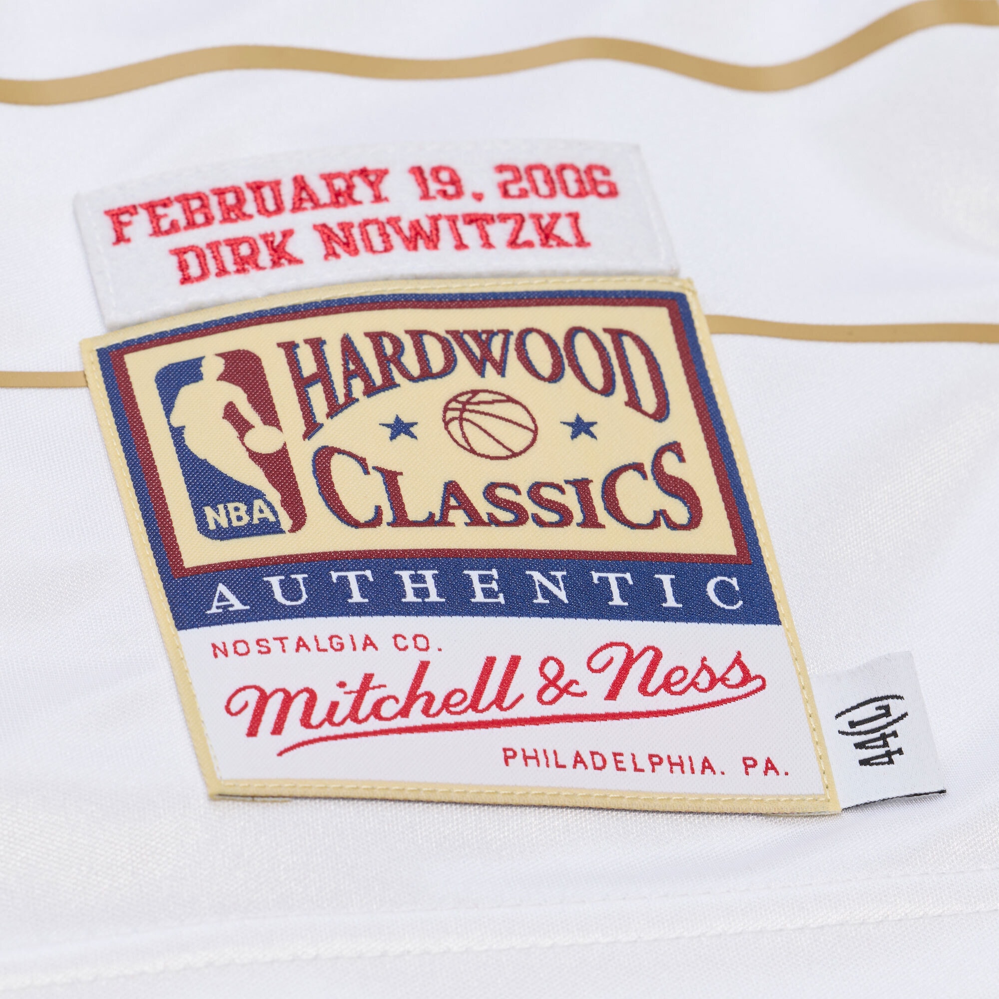 [NJP] Dirk Nowitzki 2006 NBA All-Star Game Authentic Jersey - Red/White