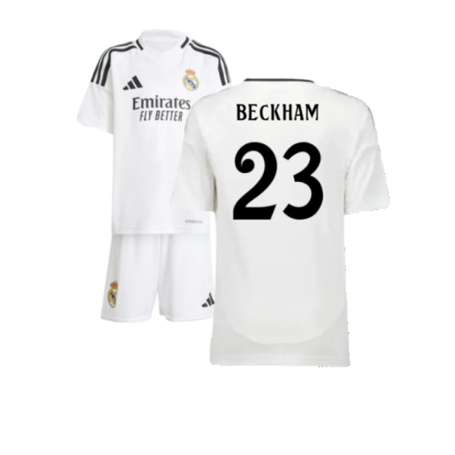 Trending 2024-2025 Real Madrid Home Mini Kit (Beckham 23)