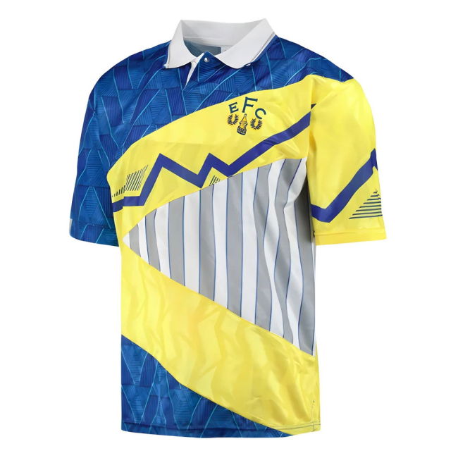 2025-21 Everton Official Home Soccer Jersey Everton #1990 L M S