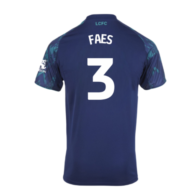 2025-2026 Leicester City Away Shirt (Faes 3) | Fan Favorite