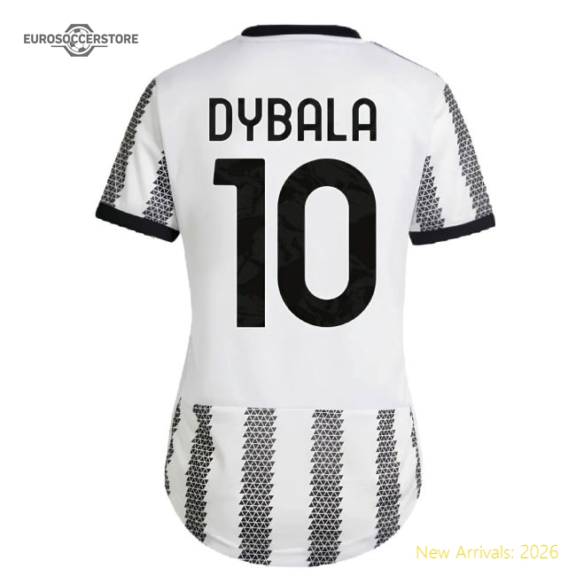 2022-2023 Juventus Home Fan Version Ladies Shirt Football Fan Apparel