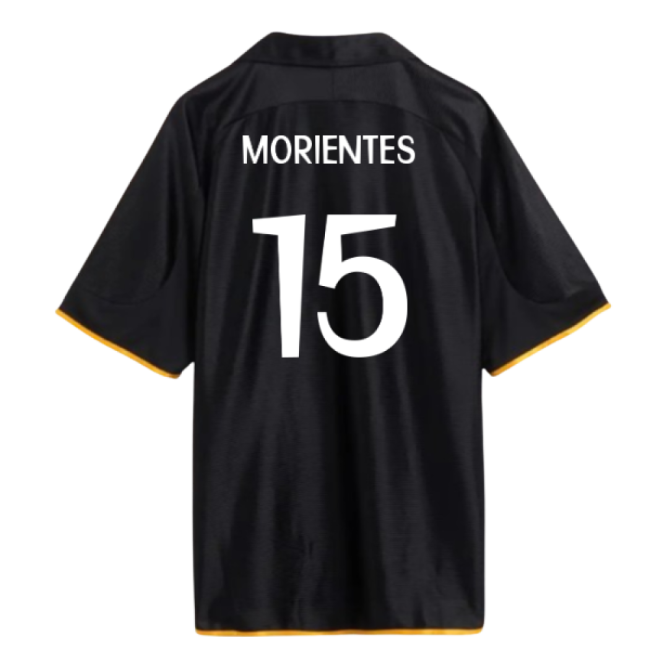 Official Real Madrid Away Morientes Jersey 2025-2026 Durable