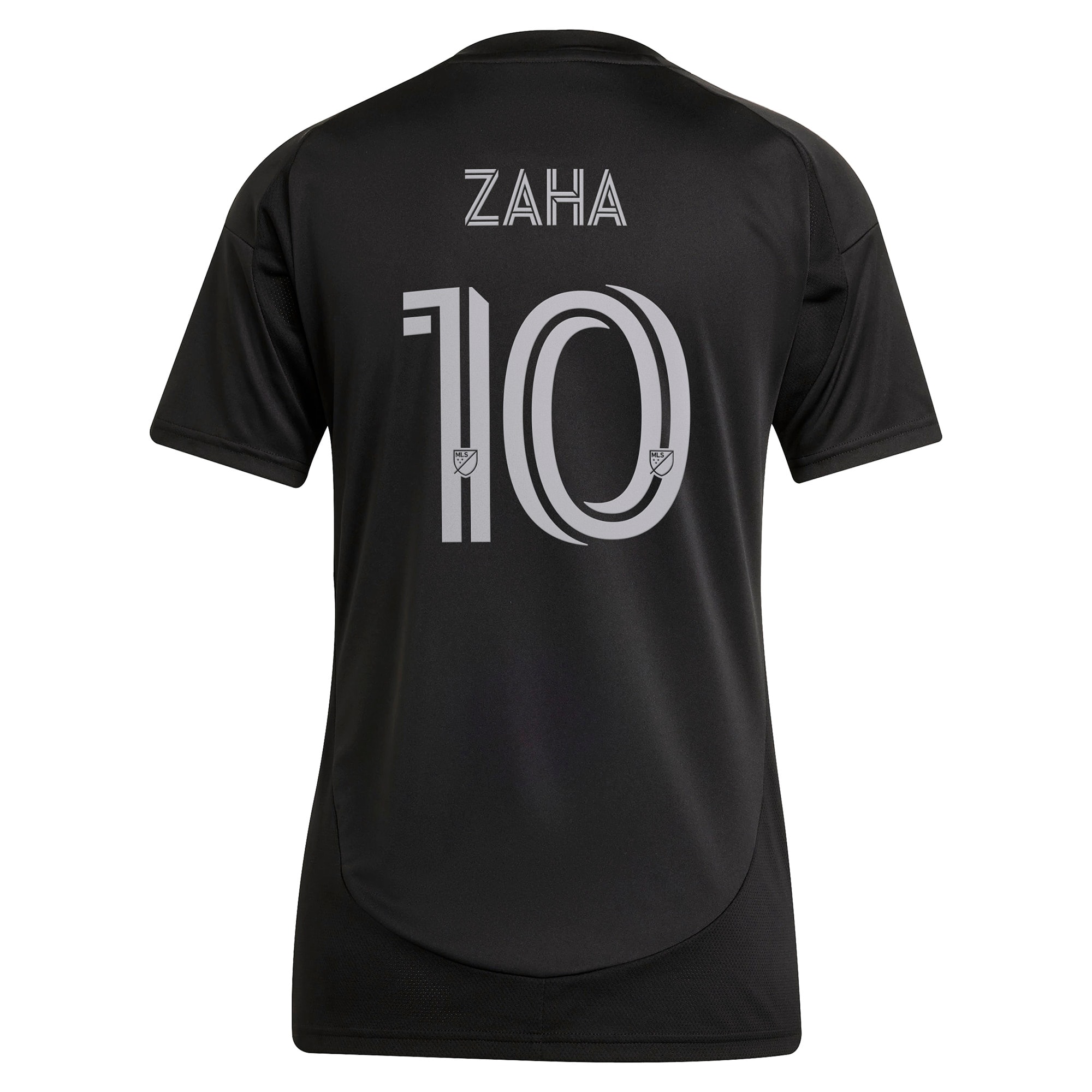 [LK] Wilfried Zaha Charlotte FC Women's 2025 Fortress Kit Replica Player Jersey - Black