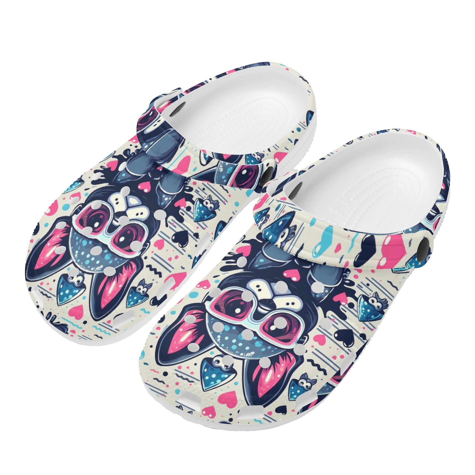 French Bulldog Hazel Unisex Clogs Essential Dog Supply