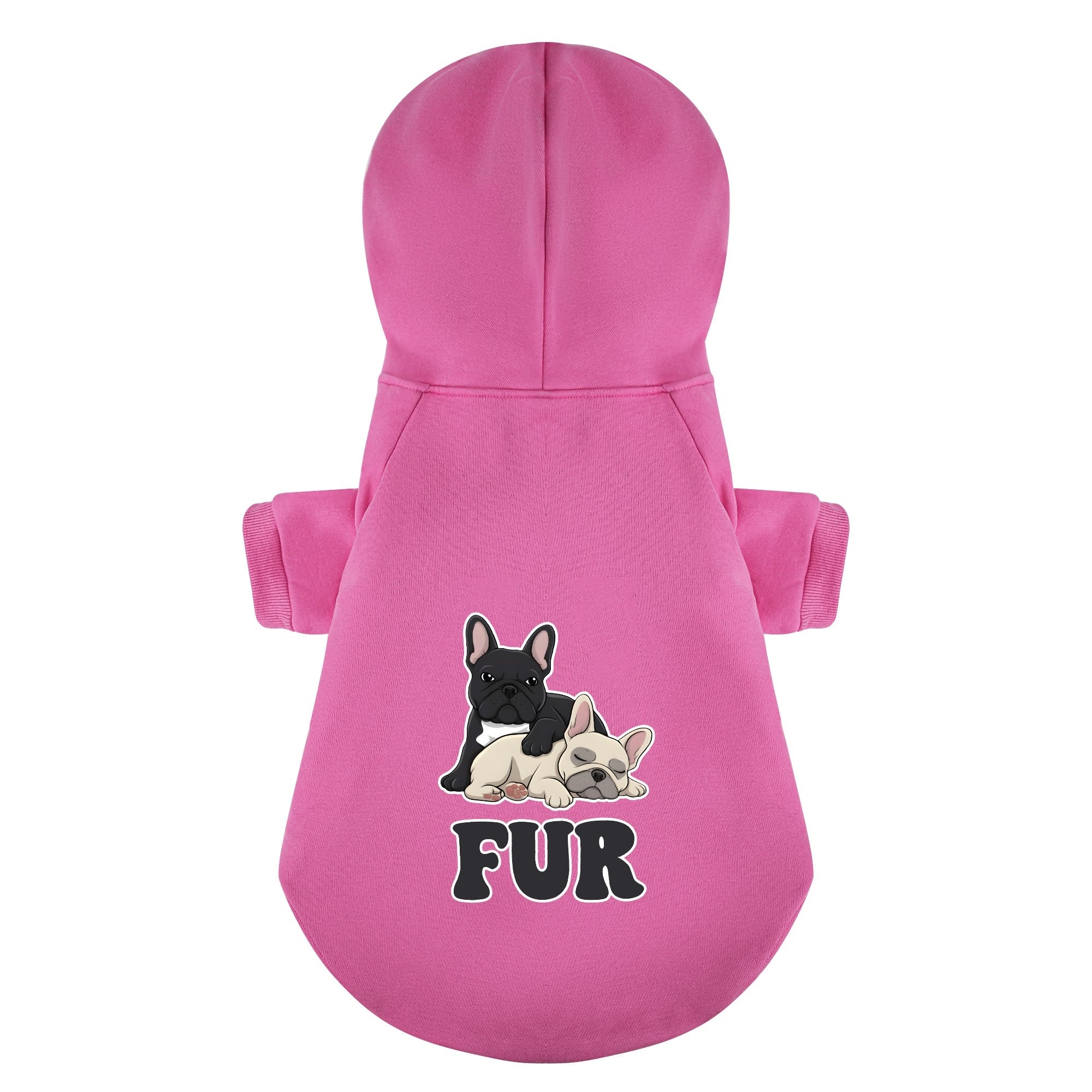 Culture-Inspired Furever ( Forever ) - Matching French Bulldog Hoodie...