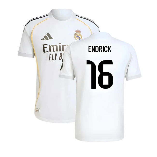 Updated Performance Real Madrid Home Football Shirt