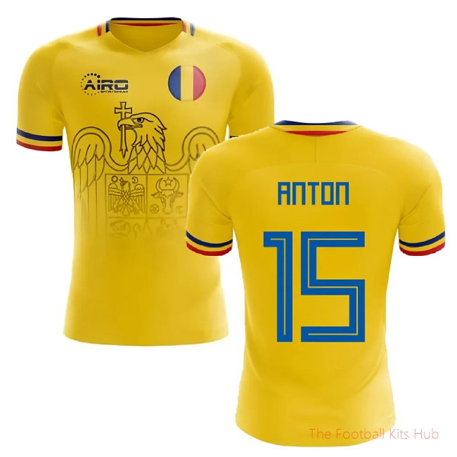 [EFS] 2025/26 Romania Home Football Shirt (Anton 15)