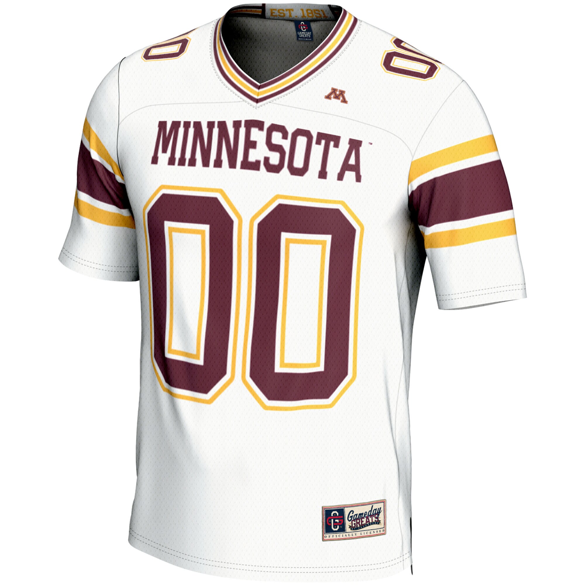 Minnesota Golden Gophers GameDay Greats NIL Pick-A-Player Football Jersey?�C White