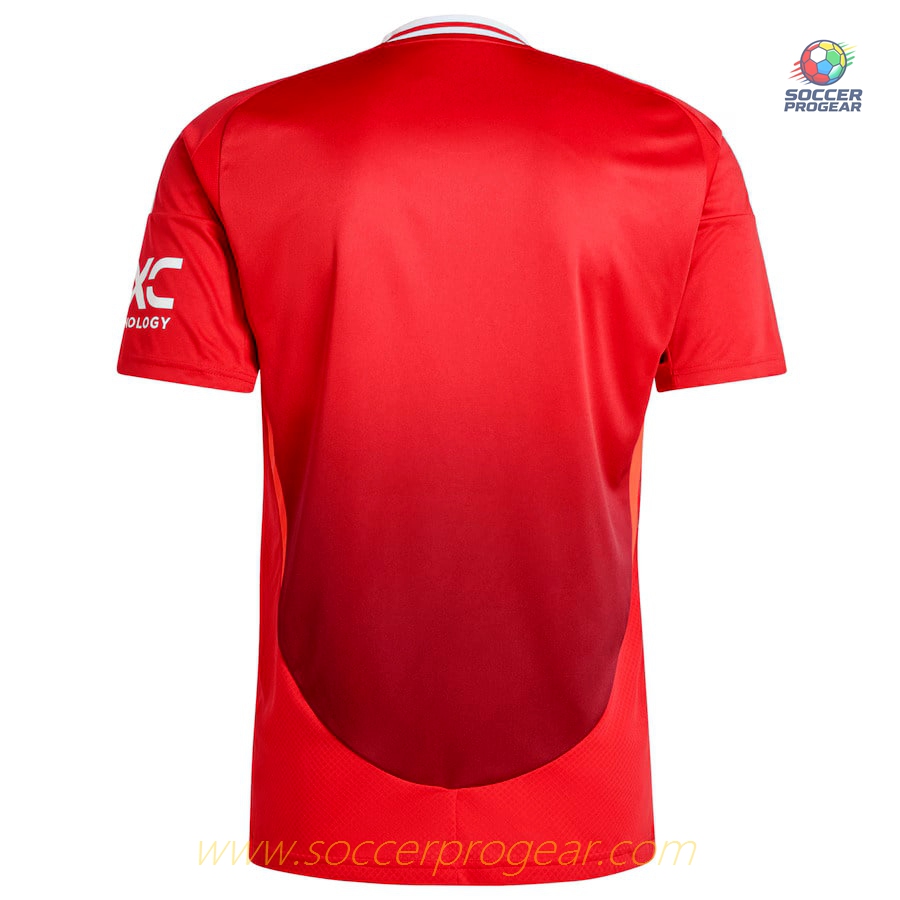 Manchester United Home Football Team Jersey 2024-25 Edition