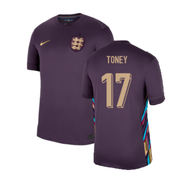 Top England 2024-2025 Official Away Shirt Temperature-control