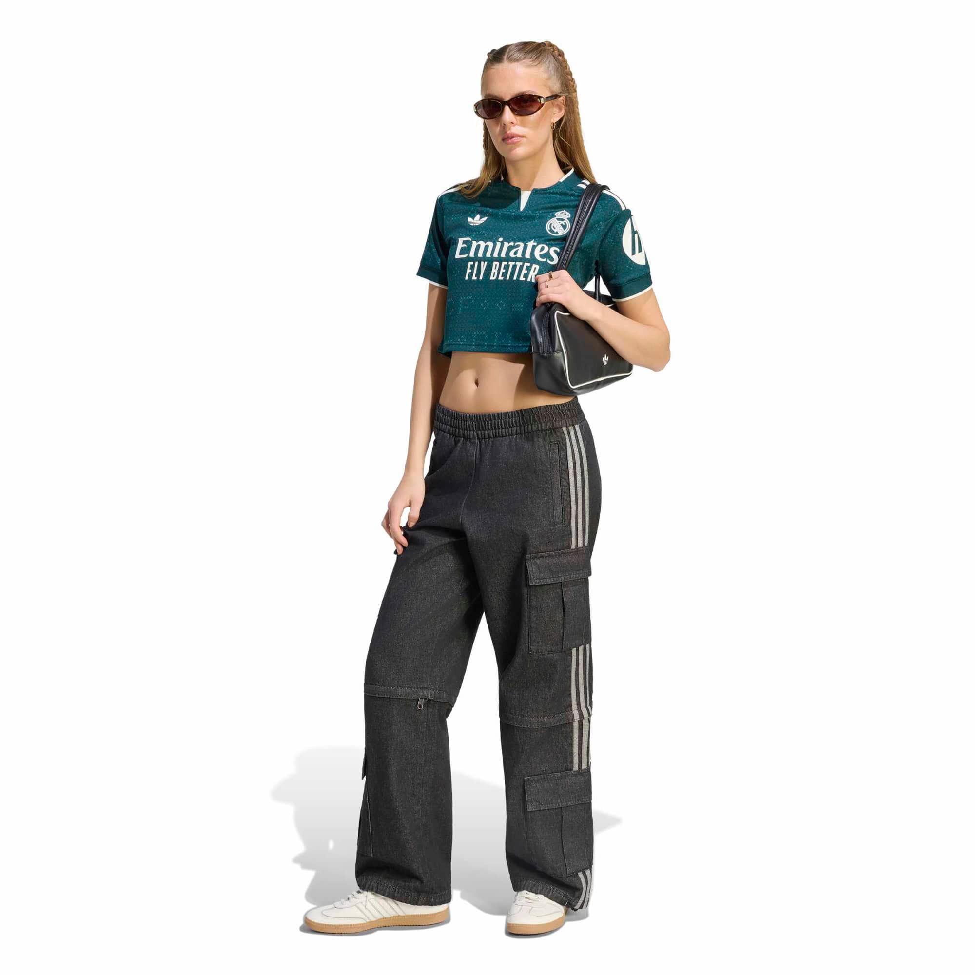[SJH] Real Madrid Women's 2026/27 Away Cropped Replica Jersey - Green