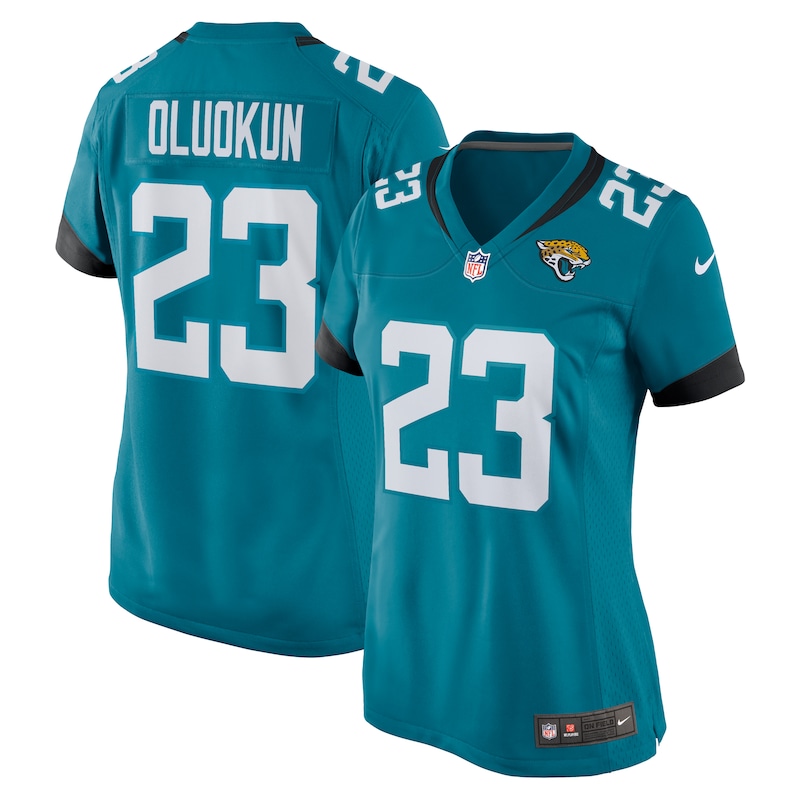 None Foyesade Oluokun Record-Breaker JAX Jaguars High-Quality Jersey