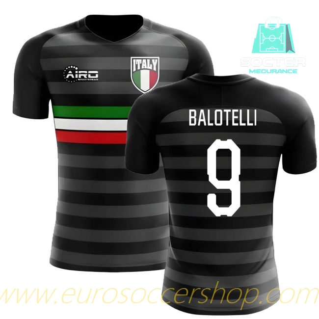 2025-2026 Season Italy Third Football Shirt Fan Edition Libero Collection (Balotelli 9)