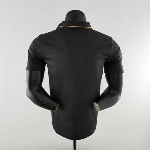 2022 Brazil Durable Football Jersey Black - Limited Edition Match